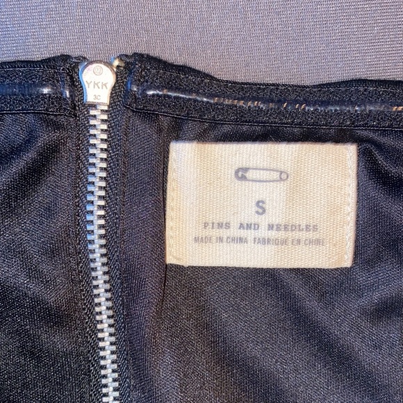 The Eras Tour / Urban Outfitters Rhinestone Bandeau / crop top with back zip - Picture 5 of 7